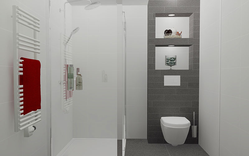 Badkamer Wagenberg, nisjes boven het toilet Verlichting Badkamer Ikea ~ Badkamer Wagenberg, nisjes boven het toilet