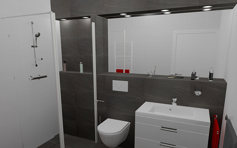 Badkamer Met Nis Trendy badkamer met nis en inbouwkranen Nl toilet Badkamer Voor Poppenhuis ~ Badkamer Met Nis Trendy badkamer met nis en inbouwkranen Nl toilet