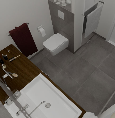 EEN MODERNE BADKAMER ONTWERPEN EEN MODERNE BADKAMER ONTWERPEN