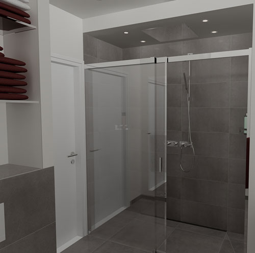 EEN MODERNE BADKAMER ONTWERPEN EEN MODERNE BADKAMER ONTWERPEN