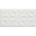 Atlas Concorde 3D Wall 3d diamond white matt decortegel 40x80 8DDI