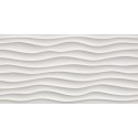 Atlas Concorde 3D Wall dune white matt decortegel 40x80 8DUW