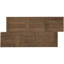 Atlas Concorde Axi dark oak treccia vloertegel 28x53 AMWR