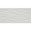 Atlas Concorde 3D Wall dune white matt decortegel 40x80 8DUW