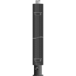 Jaga Iguana Circo designradiator 180x27,8 1602watt metaalgrijs, zandstraal CIRP.180027.001