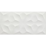 Atlas Concorde 3D Wall 3d diamond white matt decortegel 40x80 8DDI