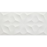 Atlas Concorde 3D Wall 3d diamond white matt decortegel 40x80 8DDI