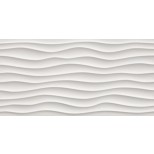 Atlas Concorde 3D Wall dune white matt decortegel 40x80 8DUW