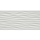 Atlas Concorde 3D Wall dune white matt decortegel 40x80 8DUW