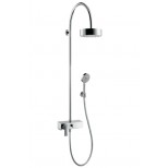 Axor Citterio showerpipe met 1-greeps douchekraan HOH=15cm chroom 39620000