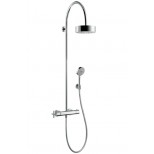 Axor Citterio showerpipe met douchekraan thermostatisch HOH=15cm chroom 39670000