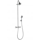 Axor Citterio showerpipe met thermostaat 3 jet chroom 39739000