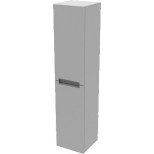 Bruynzeel Mino hoge kast links 35x160x35 wit hoogglans 224605