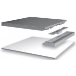 Easy Drain Compact shower board 120x130cm SBCOM