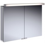 Emco Asis Flat spiegelkast met verlichting 90cm met 2 deuren 979705091