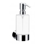 Emco Fino zeepdispenser wandmodel 200ml met kunststof reservoir chroom 842100101