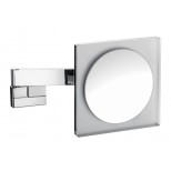 Emco scheerspiegel met LED-verlichting (factor 5) vaste stroom aansluiting chroom 109606004