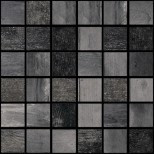 Fioranese Chevronchic black mozaiek 30x30 CC7MSR