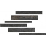 Floorgres Walks 1.0 black soft modulo listello 21x40 729500