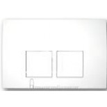 Geberit Delta 50 bedieningsplaat dual flush t.b.voor reservoir UP100 wit 115135111