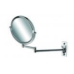 Geesa Mirror scheerspiegel 2-armig 3x vergrotend Ø 20cm chroom 1086