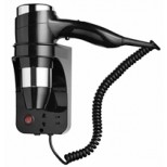 Geesa Hairdryer haardroger 3-standen zwart/chroom 6478