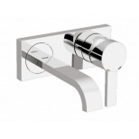 Grohe Allure afbouwdeel voor 2-gats inbouwwandkraan sprong=180mm chroom 19309000