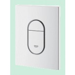 Grohe Arena cosmopolitan WC bedieningsplaat dual flush verticaal wit 38844SH0