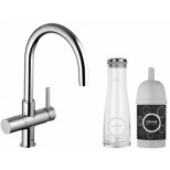 Grohe Blue 1-gats keukenkraan met filterfunctie met karaf en filter chroom 33249000