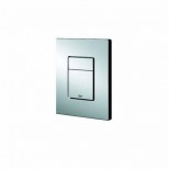 Grohe Skate cosmopolitan WC bedieningsplaat dual flush verticaal/horizontaal chroom 38732000