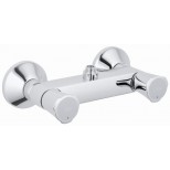 Grohe Costa-L douchekraan zonder omstel zonder koppelingen met bovenaansluiting HOH=15cm chroom 26009001