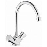 Grohe Costa-S 1-gats wastafelkraan met waste chroom 21257001