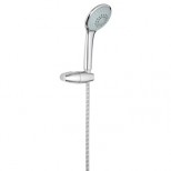 Grohe Euphoria badset met handdouche Champagne met slang 175cm met wanddouchehouder 28401000 chroom 27355000