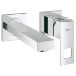 Grohe Eurocube afbouwdeel voor inbouw wandkraan 2-gats met uitloop 17,2cm chroom 19895000