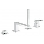 Grohe Eurocube 4-gats badkraan chroom 19897000