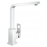 Grohe Eurocube 1-gats keukenkraan met hoge uitloop chroom 31255000