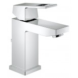 Grohe Eurocube 1-gats wastafelkraan met waste chroom 2312700E