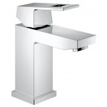 Grohe Eurocube 1-gats wastafelkraan zonder waste met gladde body chroom 2313200E