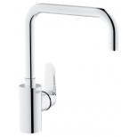 Grohe Eurodisc Cosmopolitan 1-gats keukenkraan met hoge uitloop chroom 32259002