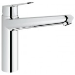 Grohe Eurodisc Cosmopolitan 1-gats keukenkraan met lage uitloop chroom 33770002