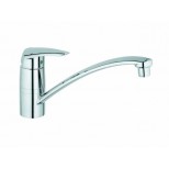 Grohe Eurodisc 1-gats keukenkraan met draaibare lage uitloop chroom 33770001