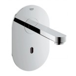 Grohe Euroeco Cosmopolitan E afbouwdeel voor wandkraan met uitloop 17cm zonder menging met tranformator 230V chroom 36273000