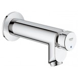 Grohe Euroeco Cosmopolitan T tapkraan zelfsluitend 1/2" blauw/rood chroom 36266000