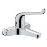 Grohe Euroeco Special veiligheids wandkraan met vaste uitloop HOH=15cm chroom 32823000