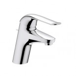 Grohe Euroeco Special 1-gats wastafelkraan hoog met waste chroom 32766000