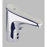 Grohe Europlus E wastafelkraan infrarood met menging batterijvoeding chroom 36207000