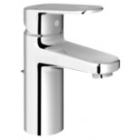 Grohe Europlus 1-gats wastafelkraan met inzinkbare ketting chroom 32617002