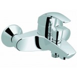 Grohe Eurosmart badkraan met omstel met koppelingen chroom 33300001