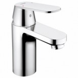 Grohe Eurosmart Cosmopolitan 1-gats wastafelkraan zonder waste met gladde body chroom 32824000