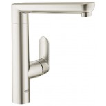 Grohe K7 1-gats keukenkraan met draaibare uitloop steel 32175DC0